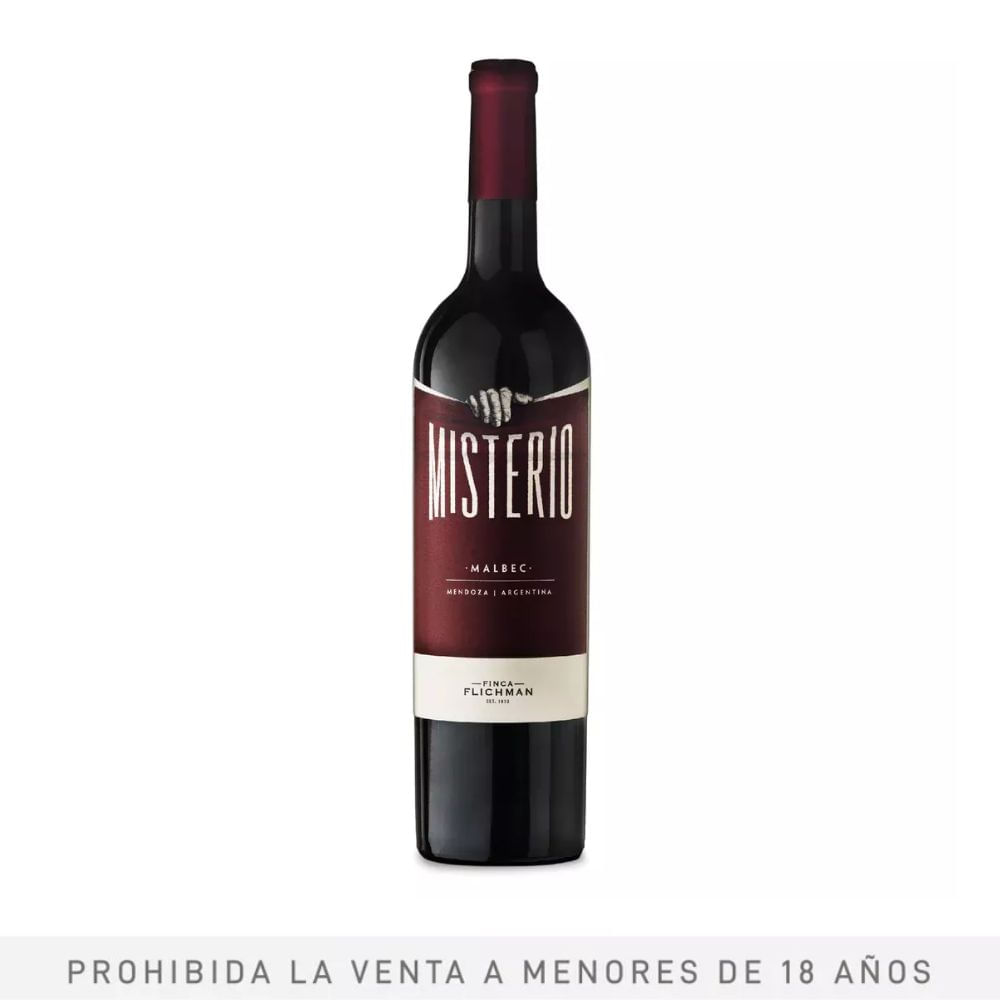 Vino Tinto Finca Flichman Misterio Malbec 750 Ml